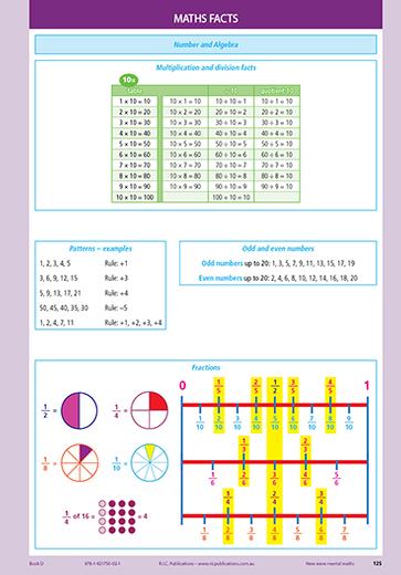 New Wave Mental Maths Book D | Year 4 | RIC Publications