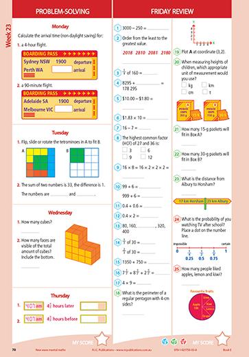 new wave mental maths book e year 5 ric publications