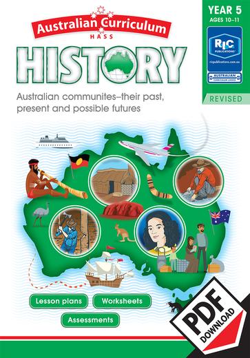 Australian Curriculum History Year 5 Ebook | RIC Publications