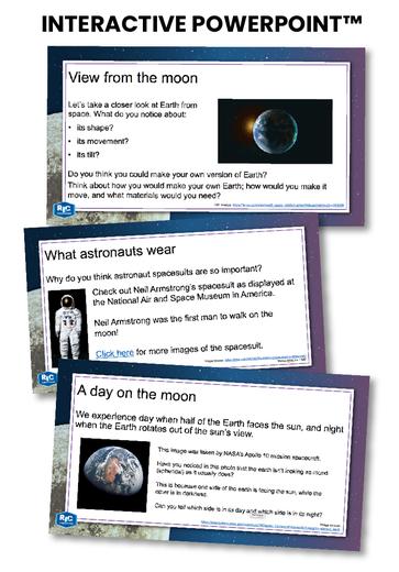 Quick themes – Celebrate the moon landing - Ages 7–10 digital unit