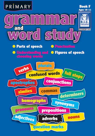 Primary Grammar and Word Study Book F – Ages 10–11 | English | Year 5