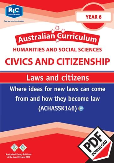 Laws And Citizens Year 6 Digital Unit 4082