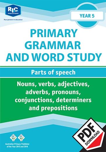 primary-grammar-and-word-study-parts-of-speech-year-5-digital-unit