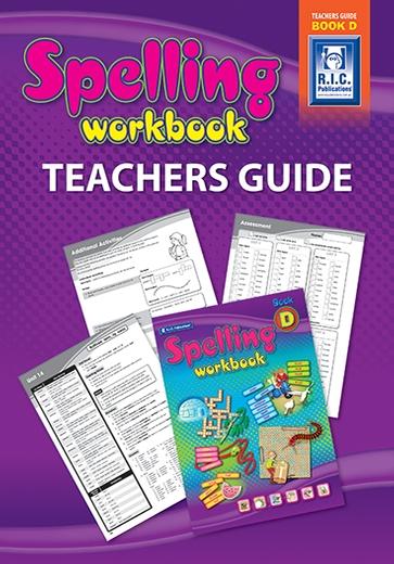 Spelling Workbook Interactive Teachers Guide Book D – Ages 8–9 