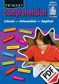 Primary Comprehension – Literal, Inferential, Applied Book G – Ages 11 ...