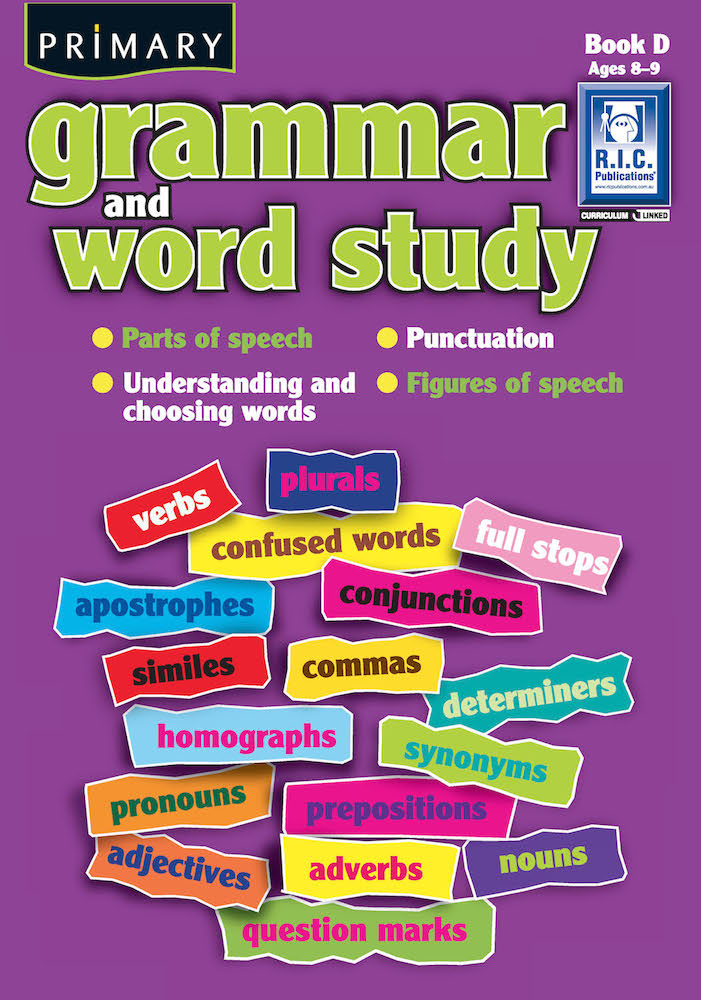 Picture of Primary Grammar and Word Study Book D – Ages 8–9