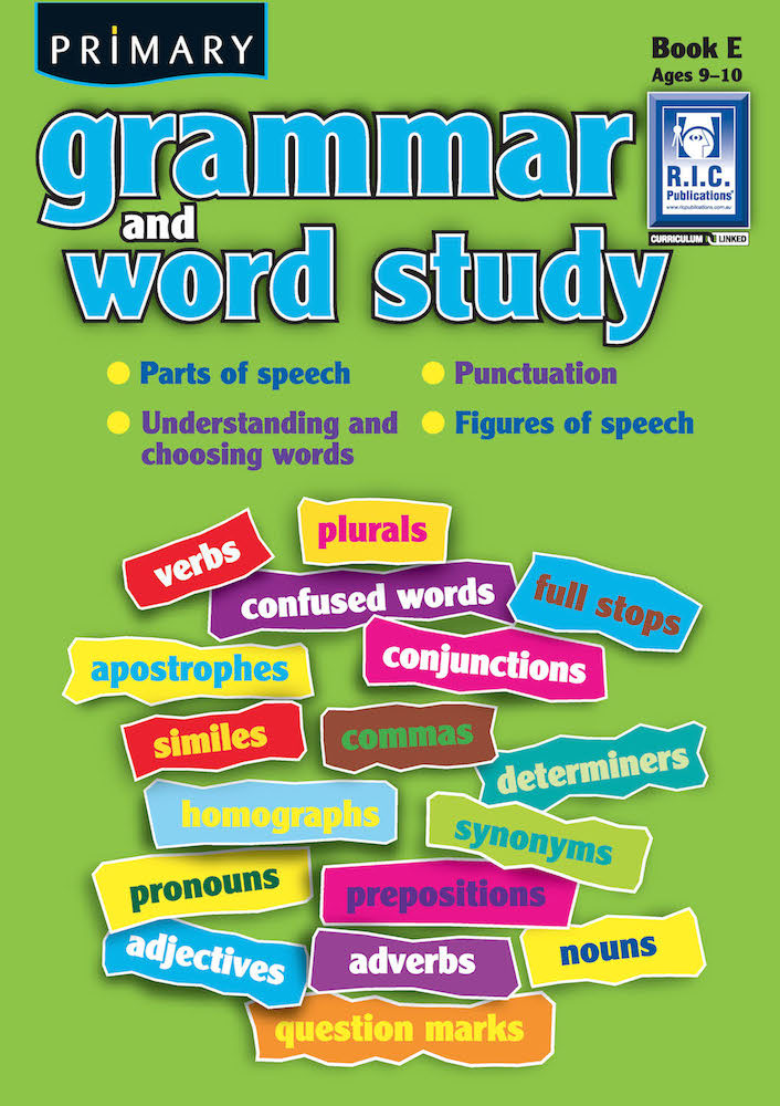 Picture of Primary Grammar and Word Study Book E – Ages 9–10