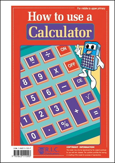 Picture of How To Use A Calculator – Ages 9–12