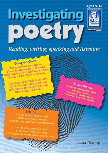 Picture of Investigating Poetry – Reading, writing, speaking and listening – Ages 9–10