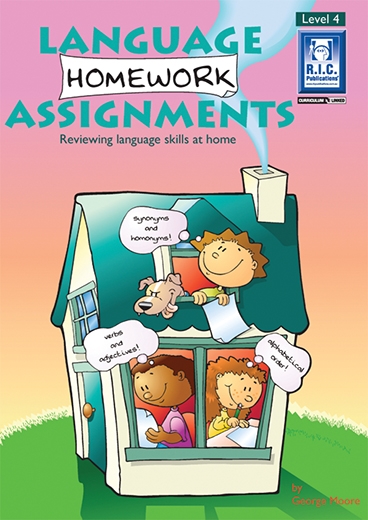 Picture of Language Homework Assignments Book 4 – Ages 8–9