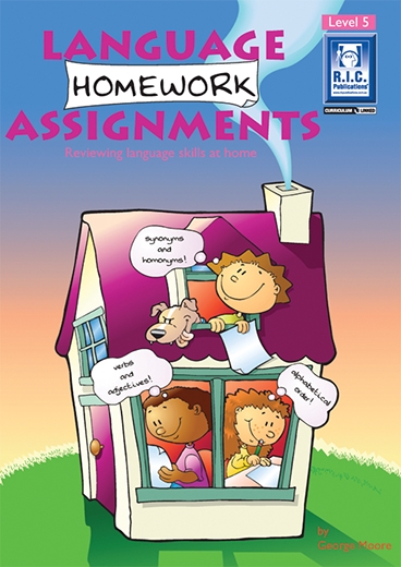 Picture of Language Homework Assignments Book 5 – Ages 9–10