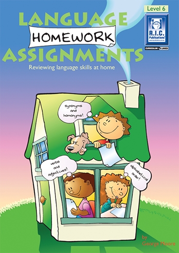 Picture of Language Homework Assignments Book 6 – Ages 10–11