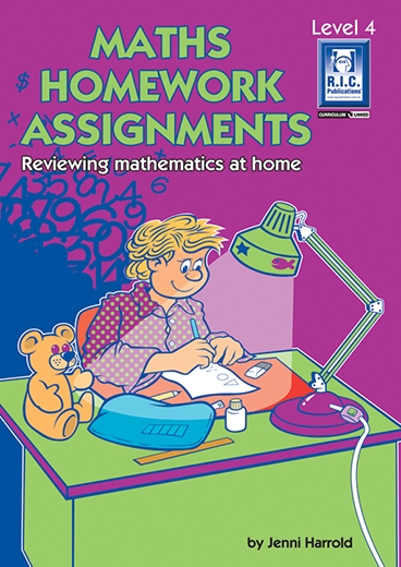 Picture of Maths Homework Assignments Book 4 – Ages 8–9