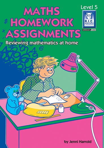 Picture of Maths Homework Assignments Book 5 – Ages 9–10