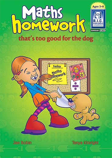 Picture of Maths homework that's too good for the dog – Ages 7–8