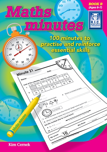 Picture of Maths Minutes – 100 minutes to practice and reinforce essential skills Book B – Ages 6–7