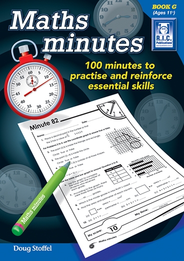 Picture of Maths Minutes – 100 minutes to practice and reinforce essential skills Book G – Ages 11–12