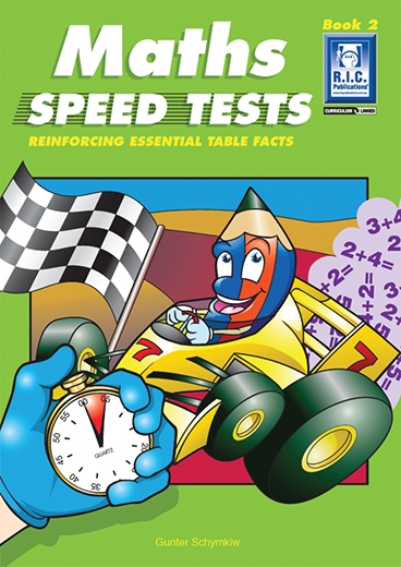 Picture of Maths Speed Tests – Reinforcing essential table facts Book 2 – Ages 9–14