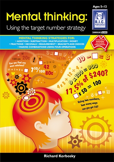 Picture of Mental Thinking – Using the target number strategy – Ages 5–12