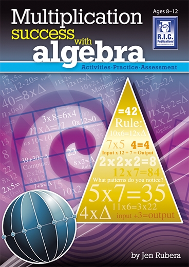 Picture of Multiplication Success with Algebra – Activities, practice, assessment – Ages 8–12