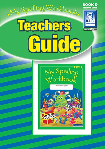 Picture of My spelling workbook Teachers guide D – Ages 8–9