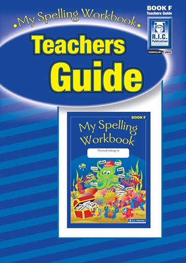 Picture of My spelling workbook Teachers guide F – Ages 10–11