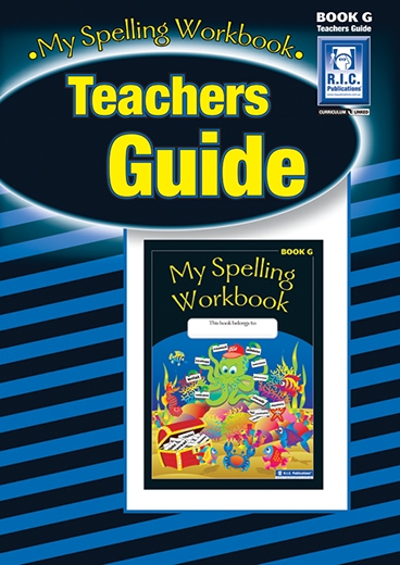 Picture of My spelling workbook Teachers guide G – Ages 11+