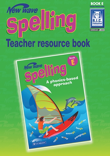 Picture of New Wave Spelling Teachers Guide Book E – Ages 9–10