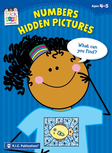 Picture of Numbers Hidden Pictures – Ages 4–5