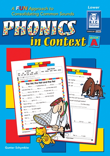 Picture of Phonics in Context – A fun approach to consolidating common sounds Book A – Ages 5–7