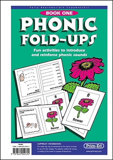 Picture of Phonics Fold Ups – Fun activities to introduce and reinforce phonic sounds Book 1 – Ages 5–7