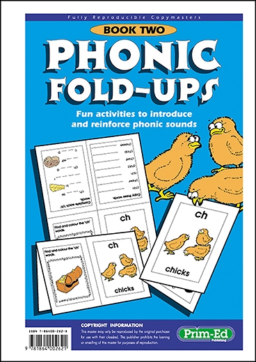 Picture of Phonics Fold Ups – Fun activities to introduce and reinforce phonic sounds Book 2 – Ages 5–7