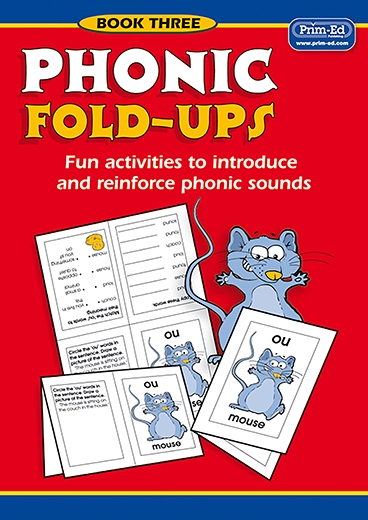 Picture of Phonics Fold-Ups – Fun activities to introduce and reinforce phonic sounds Book 3 – Ages 5–7