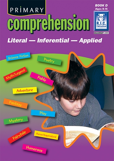 Picture of Primary comprehension – Literal, Inferential, Applied Book D – Ages 8–9