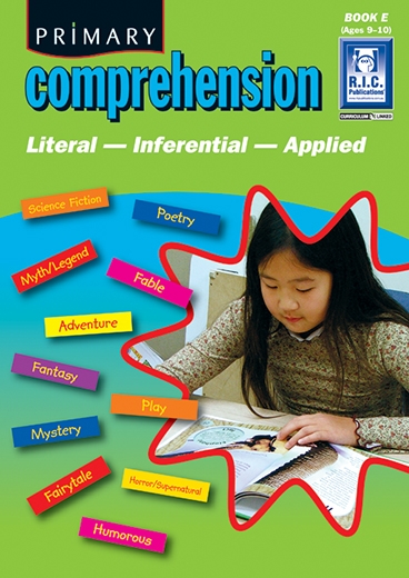 Picture of Primary comprehension – Literal, Inferential, Applied Book E – Ages 9–10