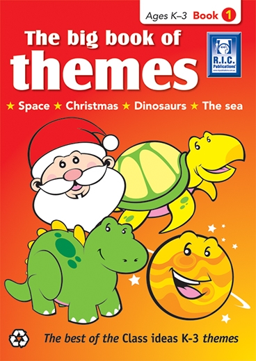 Picture of The Big Book of Themes Book 1 – Space, Christmas, Dinosaurs, The Sea – Ages 5–7