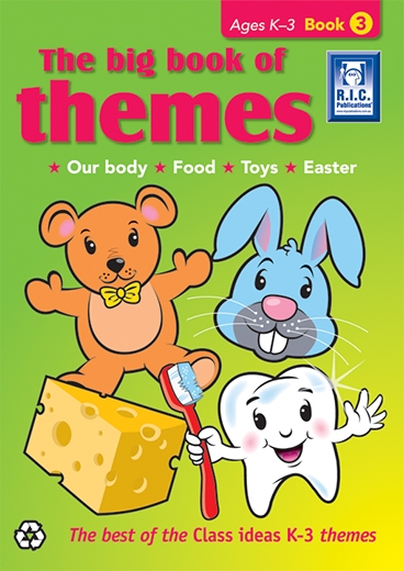 Picture of The Big Book of Themes Book 3 – Our body, Food, Toys, Easter – Ages 5–7 