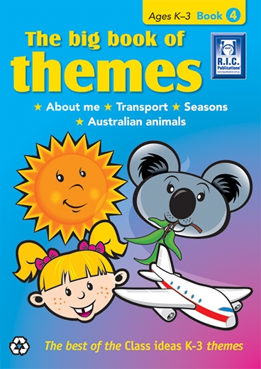 Picture of The Big Book of Themes Book 4 – About me, Transport, Seasons, Australian Animals – Ages 5–7