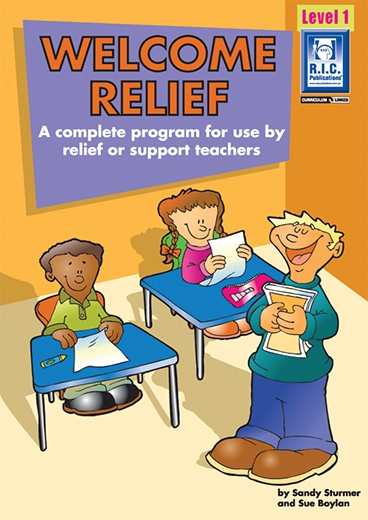 Picture of Welcome Relief – A complete program for use by relief or support teachers Book 1 – Ages 5–6