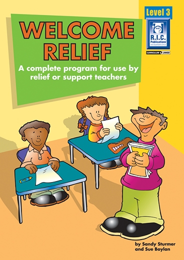 Picture of Welcome Relief – A complete program for use by relief or support teachers Book 3 – Ages 7–8