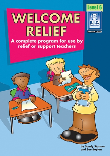 Picture of Welcome Relief – A complete program for use by relief or support teachers Book 6 – Ages 10–11