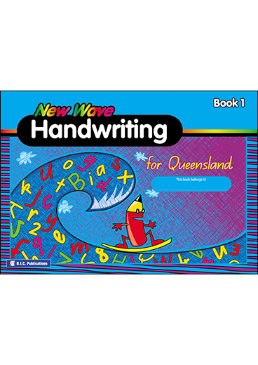 Picture of New Wave Handwriting for Queensland Book 1 – Ages 5–6