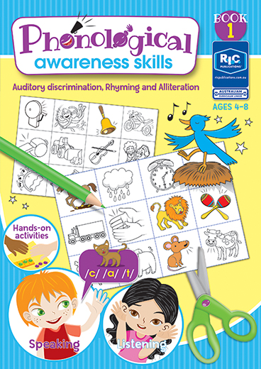 Picture of Phonological awareness skills – Auditory discrimination, rhyming and alliteration – Ages 4–8